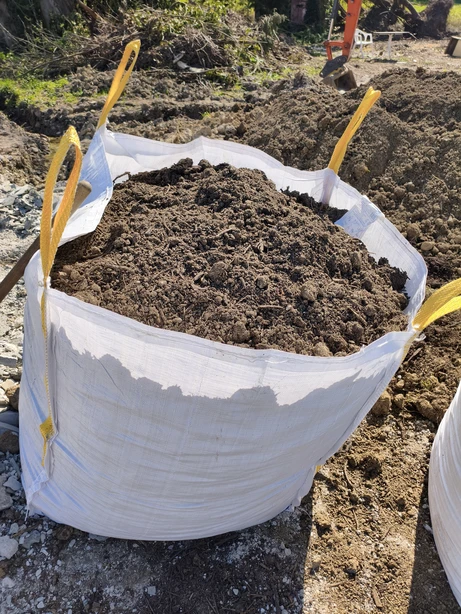 Big bag de compost prêt à être livré à Toulouse